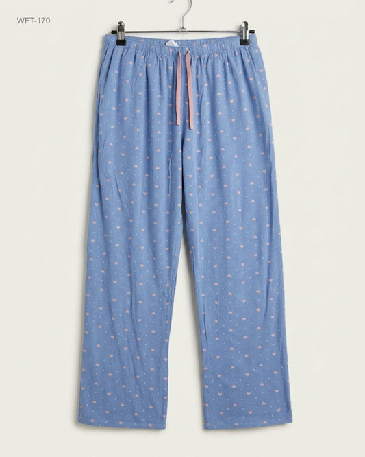 Premium Condition Women Flapper Trouser | Preloved Matalan | Blue Cotton | Thrift Shop for Peshawar Pakistan | OTS