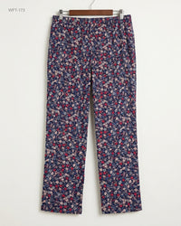 Marks & Spencer (WFT-173) Straight-Leg Floral Lounge Pants