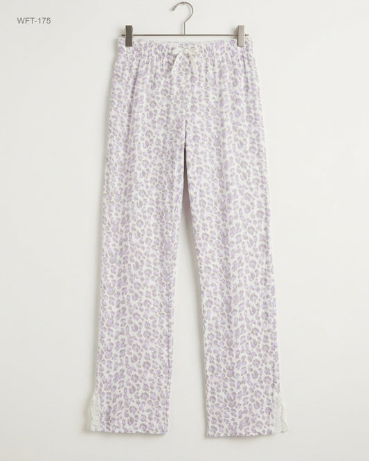 Preloved Premium Women Flapper Trouser by LOVE TO LOUNGE, White Polyester for - OTS Thrift Shop Karachi Pakistan