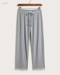 New Look (WFT-177) Lace-Trim Lounge Pants