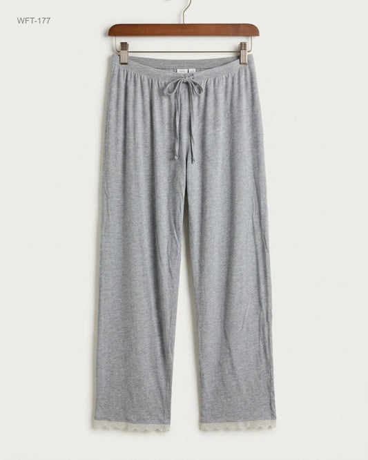 Premium Condition Women Flapper Trouser | Preloved New Look | Grey Cotton | Thrift Shop for Islamabad Pakistan | OTS