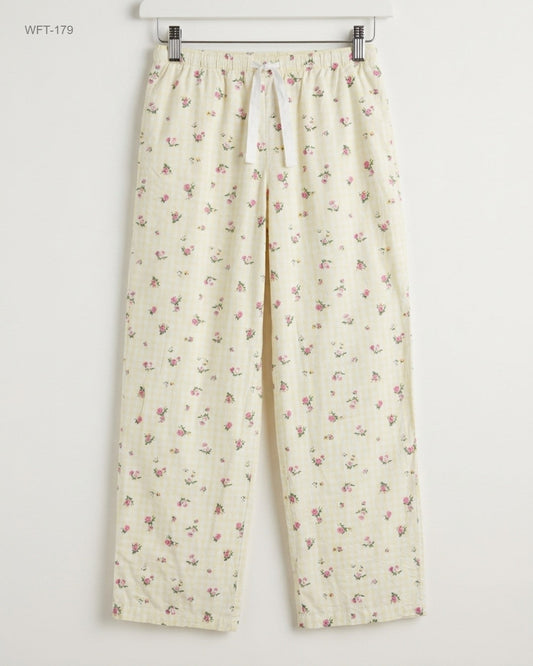Shop Premium Women Flapper Trouser by Marks & Spencer | Preloved Branded Clothes | Yellow Cotton | | OTS Thrift Store Peshawar Pakistan