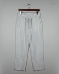 F&F White Women's Plazzo Flapper Trouser (WFT-18)