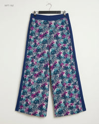 Unknown (WFT-182) Wide-Leg Floral Trousers