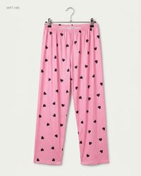 CUT LABEL (WFT-185) Straight-Leg Pajama Pants