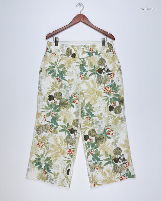UK Imported secondhand Women Flapper Trouser - TU brand, Multi Cotton, Premium condition, for Womens - Online Thrift Store Peshawar Pakistan