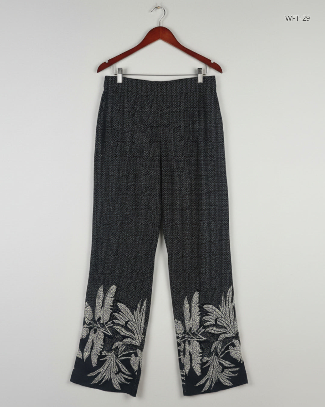 NEXT Black Women's Plazzo Flapper Trouser (WFT-29)