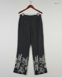 NEXT Black Women's Plazzo Flapper Trouser (WFT-29)