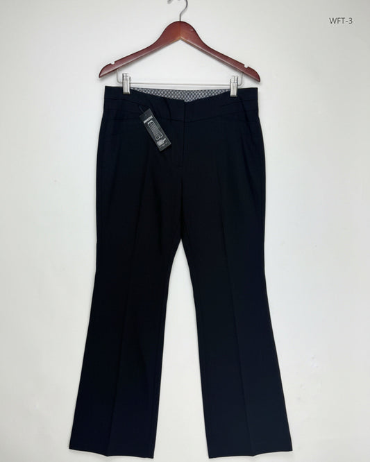 Secondhand Branded Women Flapper Trouser by New Look, Black Polyester fabric, Premium condition, for Womens - Online Thrift Shop Karachi Pakistan