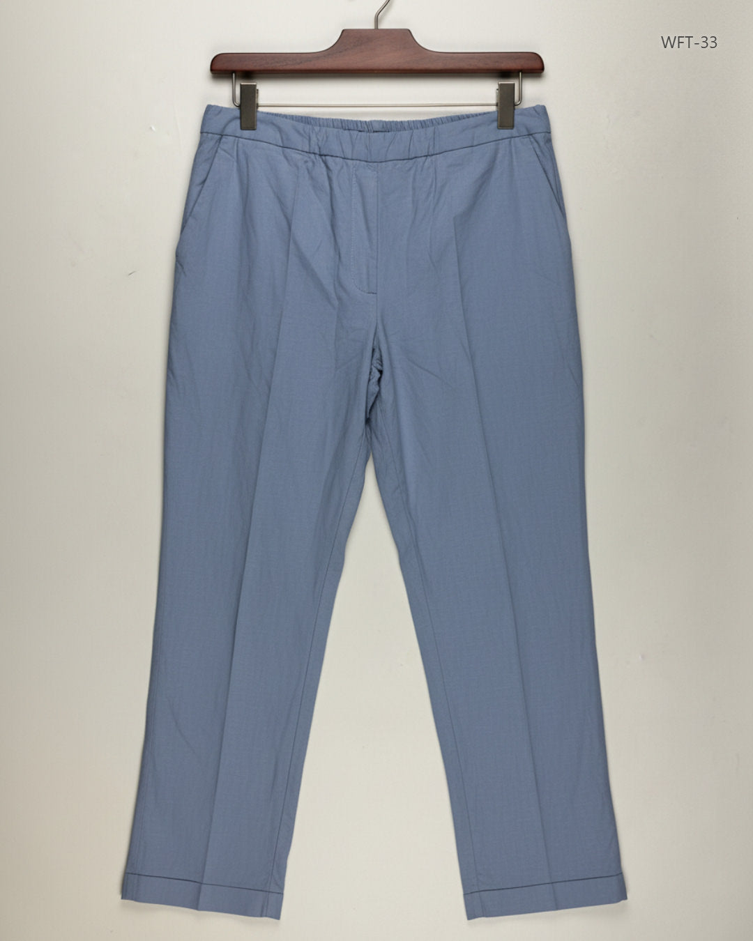 ET-VOUS Sky Blue Women's Plazzo Flapper Trouser (WFT-33)