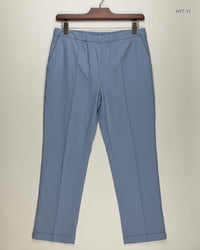 ET-VOUS Sky Blue Women's Plazzo Flapper Trouser (WFT-33)