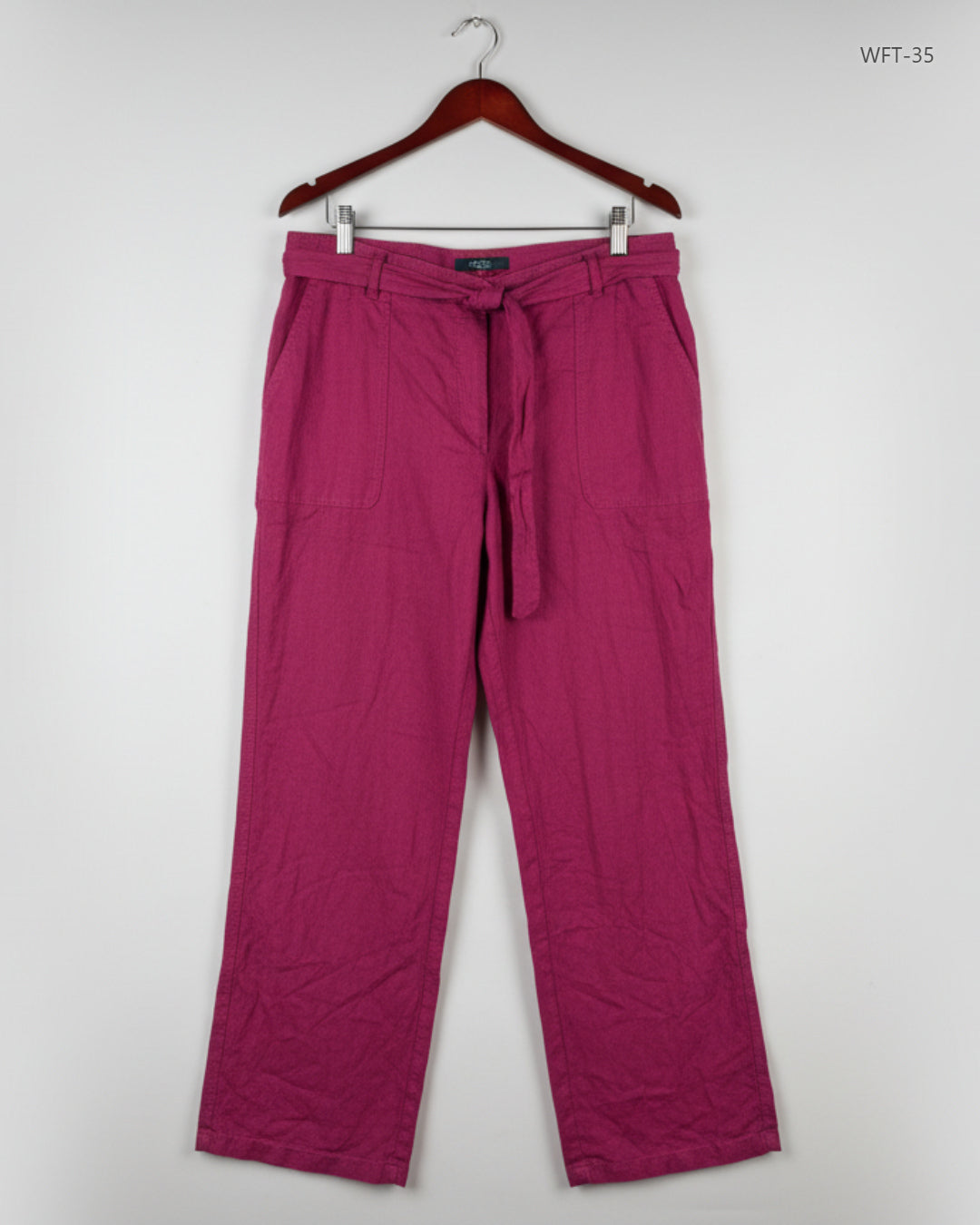 MARKS & SPENCER Shocking Pink Women's Plazzo Flapper Trouser (WFT-35)