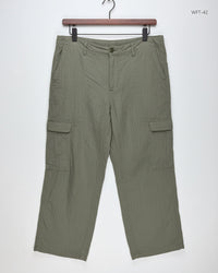 PER UNA Green Women's Plazzo Flapper Trouser (WFT-42)