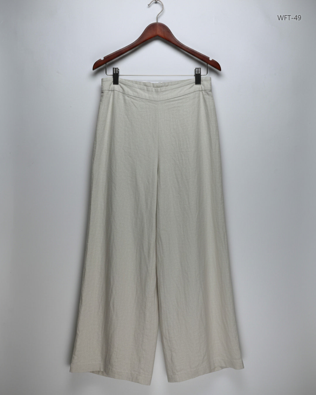 PARFOIS Off White Women's Plazzo Flapper Trouser (WFT-49)