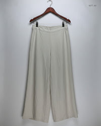 PARFOIS Off White Women's Plazzo Flapper Trouser (WFT-49)
