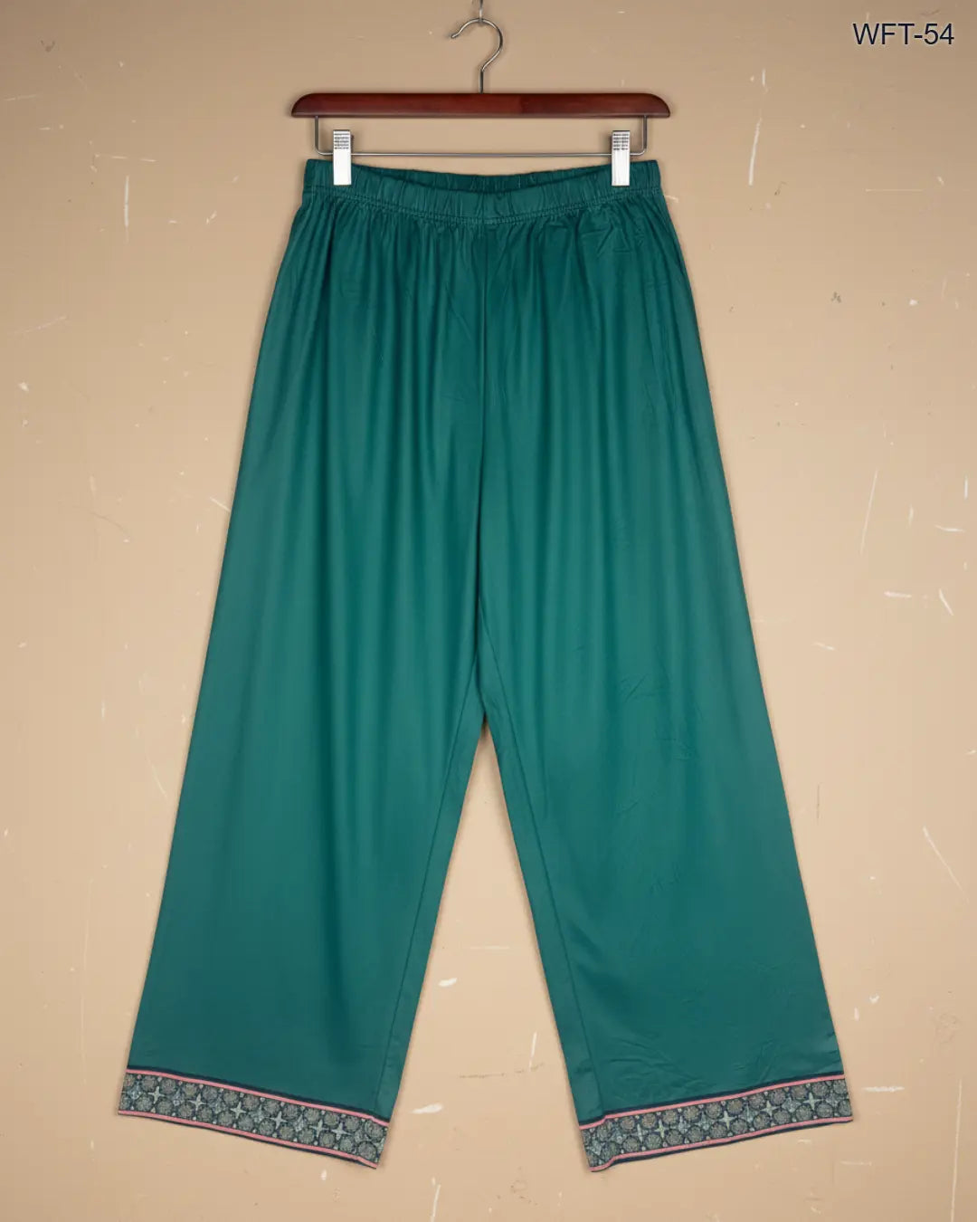 CUT LABEL Green Women Flapper Trouser (WFT-54)