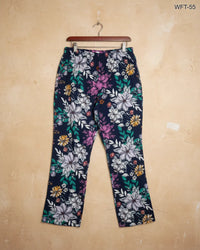 CUT LABEL Multi Color Women Flapper Trouser (WFT-55)