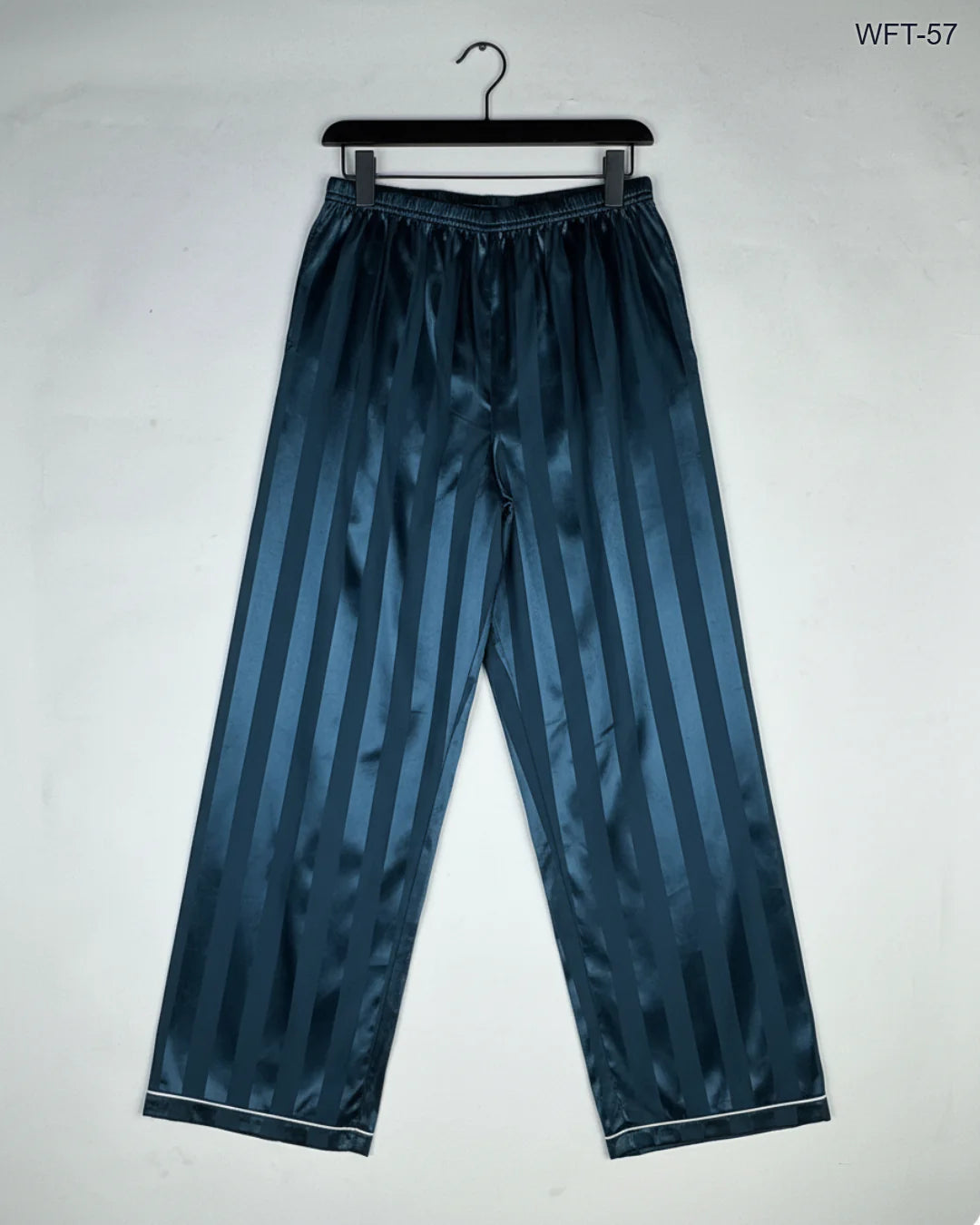 Women Flapper Trouser | Cut Label | Preloved Branded | Teal Polyester | Premium | OTS Thrift Store Islamabad Pakistan
