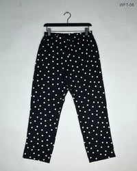 MARKS & SPENCER Black Women Flapper Trouser (WFT-58)