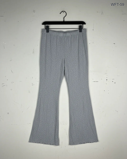 Preloved Premium Women Flapper Trouser by Shein, Gray Viscose for Womens - OTS Thrift Shop Peshawar Pakistan