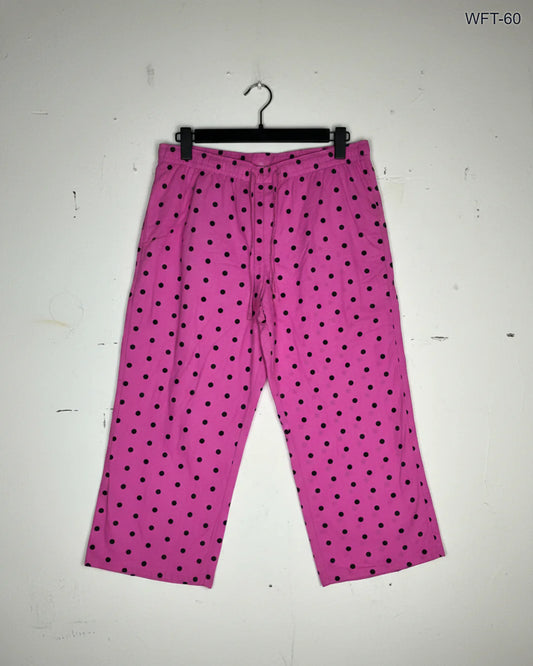UK Imported secondhand Women Flapper Trouser - Marks & Spencer brand, Pink Cotton, Premium condition, for Womens - Online Thrift Store Islamabad Pakistan