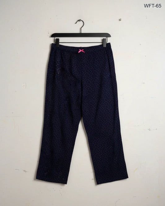 Premium Condition Women Flapper Trouser | Preloved George | Black Cotton | Thrift Shop for Womens Islamabad Pakistan | OTS