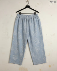 DUNNES STORES Sky Blue Women Flapper Trouser (WFT-66)