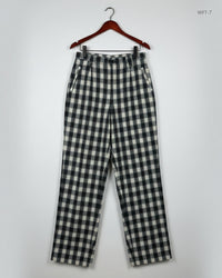 NEW LOOK Black & Beige Women's Plazzo Flapper Trouser (WFT-7)