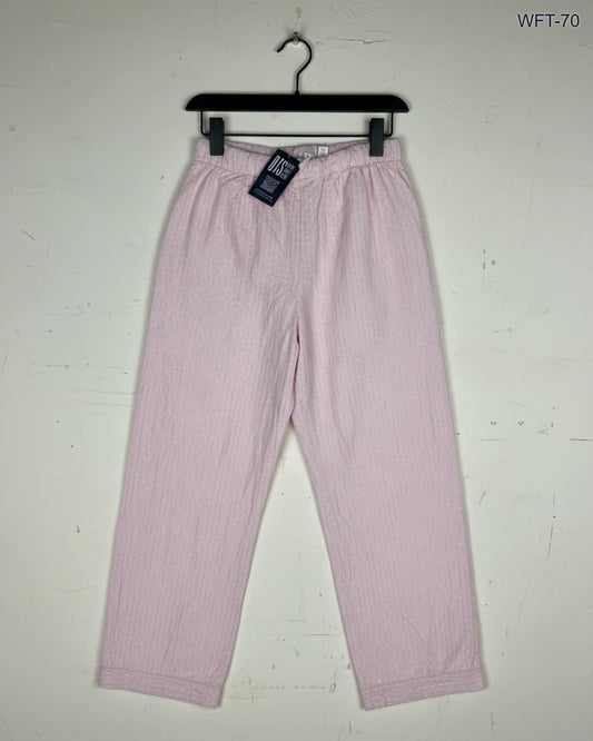 Premium Condition Women Flapper Trouser | Preloved LOVE TO LOUNGE | Pink Cotton | Thrift Shop for Womens Lahore Pakistan | OTS