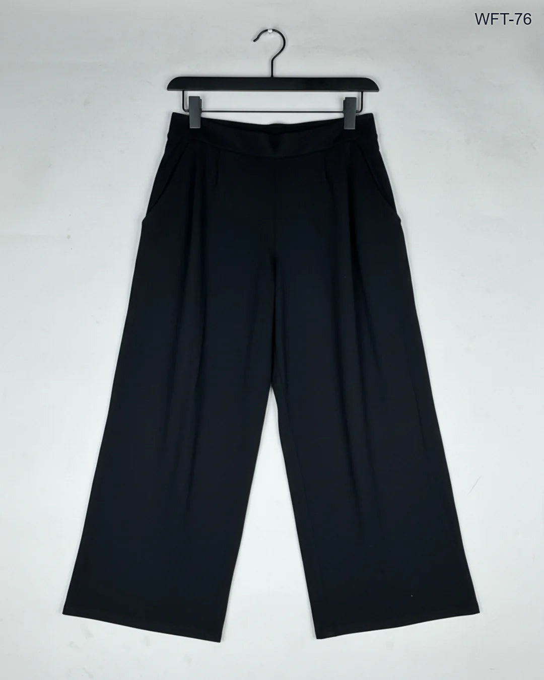 Preloved Premium Women Flapper Trouser by CAPSULE, Black Polyester for Womens - OTS Thrift Shop Karachi Pakistan