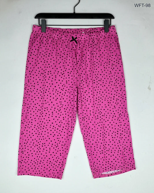 Premium Condition Women Flapper Trouser | Preloved Cut Label | Pink Polyester | Thrift Shop for Womens Karachi Pakistan | OTS
