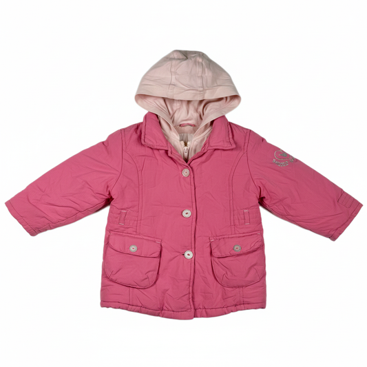 UK Imported secondhand Girls Jackets - BABY CLUB brand, PINK POLYSTER, PREMIUM condition, for GIRLS - Online Thrift Store Lahore Pakistan