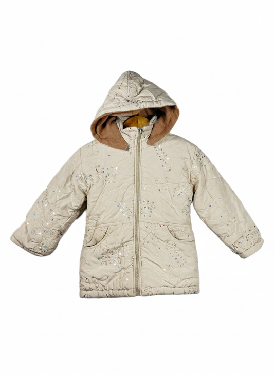 Shop PREMIUM PLUS Girls Jackets by GZIA | Preloved Branded Clothes | CREAM POLYSTER | GIRLS | OTS Thrift Store Islamabad Pakistan