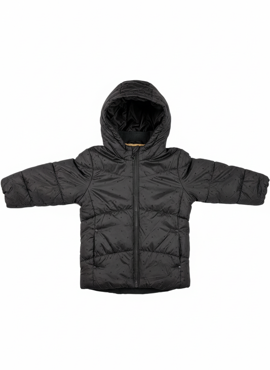 Secondhand Branded Girls Jackets by INEXTENSO, DARK GRAY POLYSTER fabric, PREMIUM condition, for GIRLS - Online Thrift Shop Islamabad Pakistan