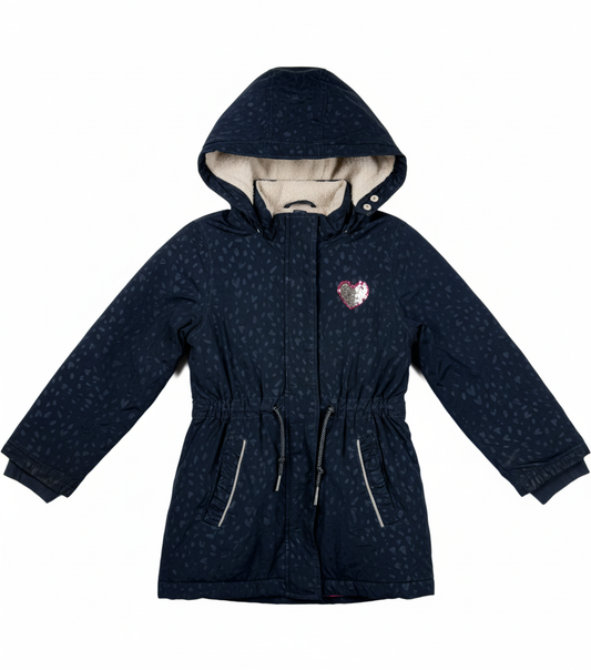 Secondhand Branded Girls Jackets by S.OLIVER, BLUE POLYSTER fabric, PREMIUM PLUS condition, for GIRLS - Online Thrift Shop Peshawar Pakistan