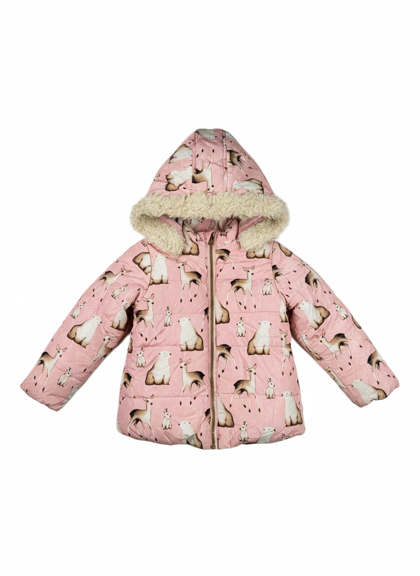 Shop PREMIUM PLUS Girls Jackets by UNKNOWN | Preloved Branded Clothes | PINK POLYSTER | GIRLS | OTS Thrift Store Karachi Pakistan