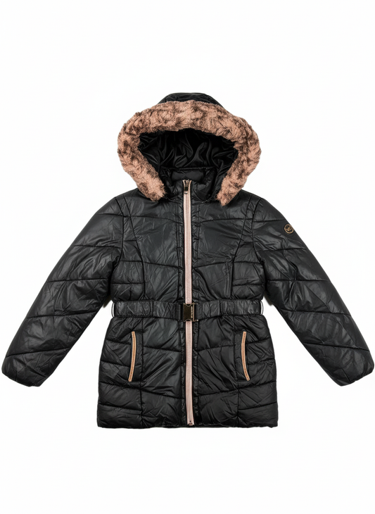 Preloved PREMIUM PLUS Girls Jackets by MICHAEL, BLACK POLYSTER for GIRLS - OTS Thrift Shop Peshawar Pakistan