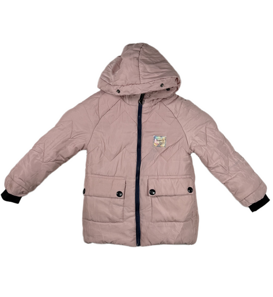 Secondhand Branded Girls Jackets by PATAGONICS, LIGHT PINK POLYSTER fabric, PREMIUM PLUS condition, for GIRLS - Online Thrift Shop Islamabad Pakistan