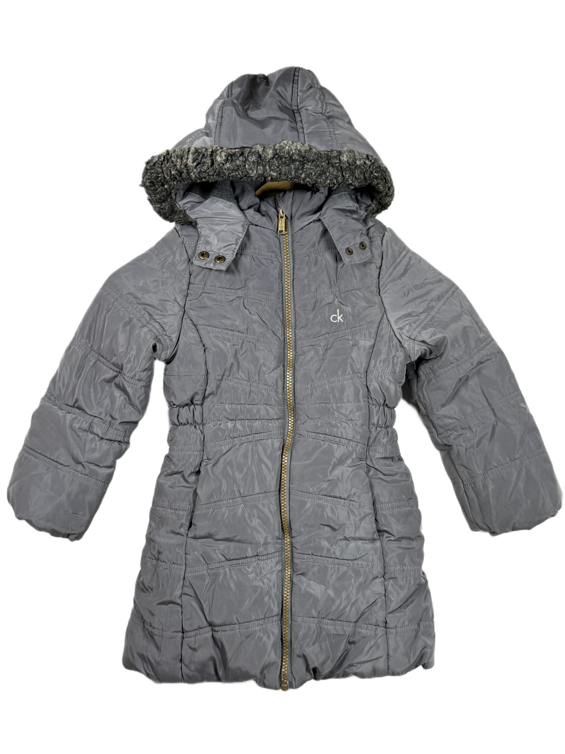 PREMIUM PLUS Condition Girls Jackets | Preloved CALVIN KLEIN | GRAY POLYSTER | Thrift Shop for GIRLS Karachi Pakistan | OTS