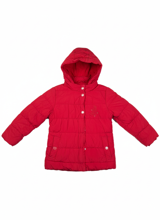 Girls Jackets | TIK&TAK | Preloved Branded | RED POLYSTER | PREMIUM | OTS Thrift Store Karachi Pakistan