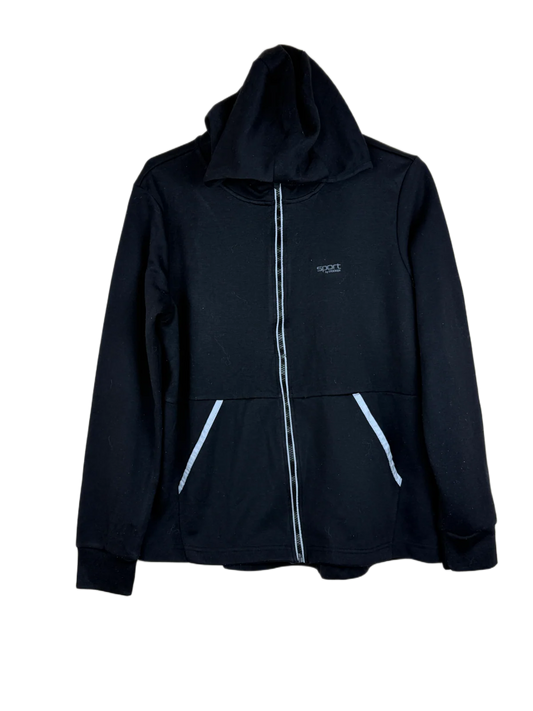 Shop Premium Winter Hoodies & Sweatshirtss by Stooker | Preloved Branded Clothes | Black Polyester | Women | OTS Thrift Store Karachi Pakistan