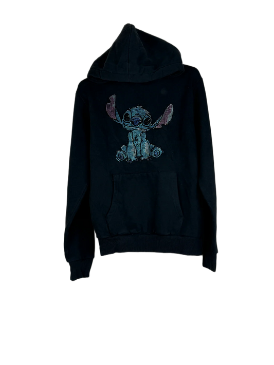 UK Imported secondhand Winter Hoodies & Sweatshirtss - Disney brand, Black Cotton, Premium condition, for Women - Online Thrift Store Islamabad Pakistan