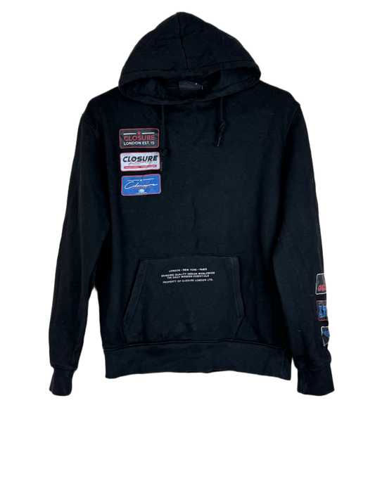 Shop Premium Winter Hoodies & Sweatshirtss by Closure London | Preloved Branded Clothes | Black Cotton | Women | OTS Thrift Store Islamabad Pakistan