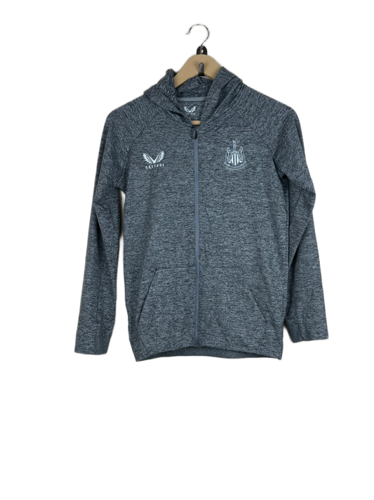 Shop Premium Plus Winter Hoodies & Sweatshirtss by castore | Preloved Branded Clothes | Grey Polyester | Women | OTS Thrift Store Peshawar Pakistan