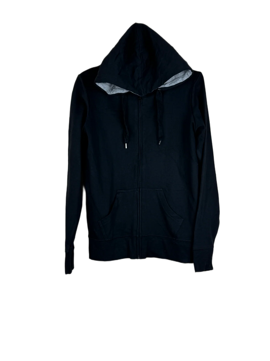 Secondhand Branded Winter Hoodies & Sweatshirtss by Marks & Spencer, Black Cotton fabric, Premium condition, for Women - Online Thrift Shop Peshawar Pakistan