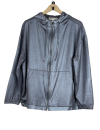 Silver Winter Hoodies & Sweatshirts by H&M (WH-46)