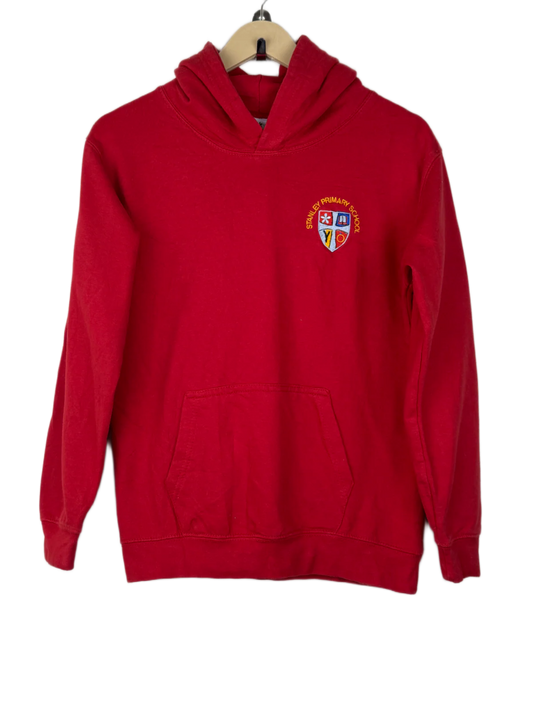 Preloved Premium Winter Hoodies & Sweatshirtss by Just Hoodies, Red Cotton for Women - OTS Thrift Shop Islamabad Pakistan