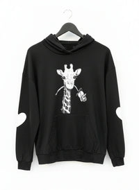 Black Winter Hoodies & Sweatshirt by Unknown (WH-56)