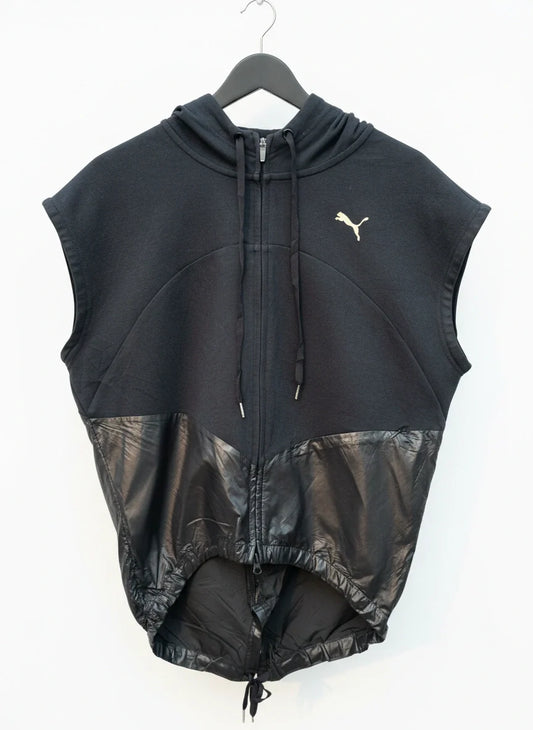 UK Imported secondhand Winter Hoodies & Sweatshirts - puma brand, Black Cotton, Premium condition, for Womens Hoodies - Online Thrift Store Karachi Pakistan