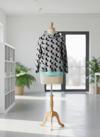 Grey Women Hoodies & Jackets by UNKNOWN (WHJ-19)